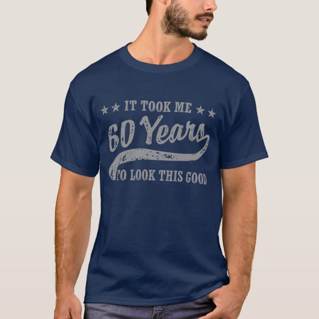 T-shirt Funny 60e anniversaire (Devant)