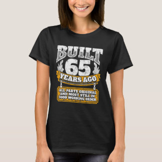 T-shirt Funny 65th Birthday B Day Cadeau disant âge 65 ans