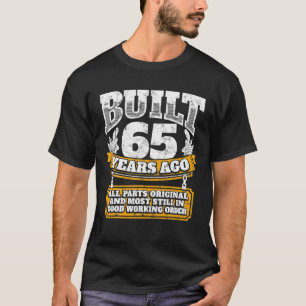T-shirt Funny 65th Birthday B Day Cadeau disant âge 65 ans