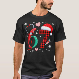 T-shirt Funny 67 Meme Nurse Six Seven Nursing Festive Chri