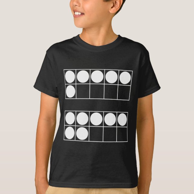 T-shirt Funny 6 7 Number Teachers Students Six Seven Meme  (Devant)