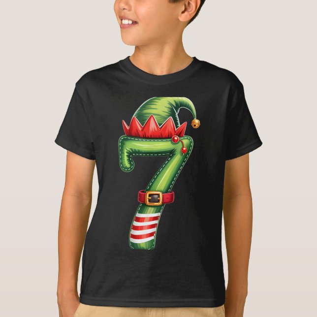 T-shirt Funny 6 7 Six Seven Meme Couple Matching Christmas (Devant)