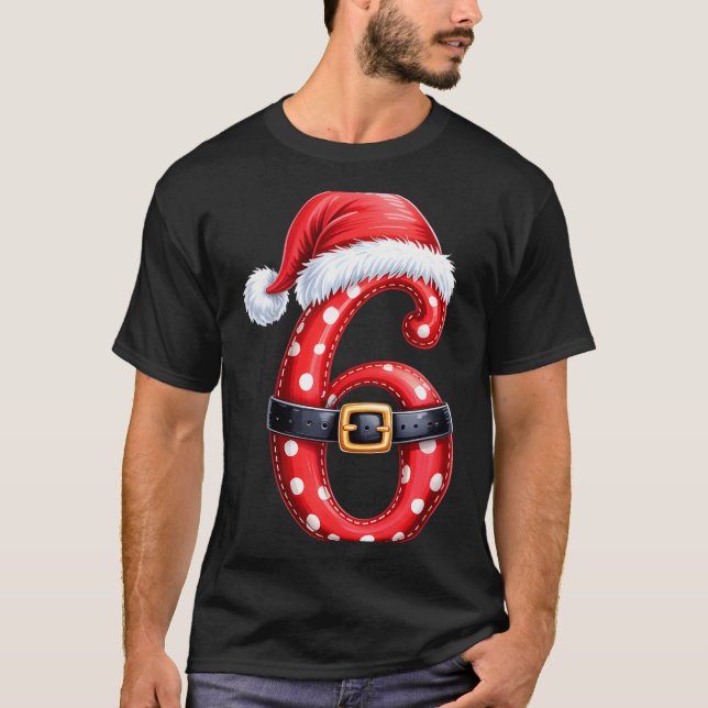 T-shirt Funny 6 7 Six Seven Meme Couple Matching Christmas (Devant)