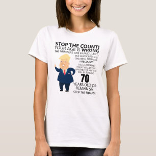 T-shirt Funny 70e année Anniversaire présent Bonne année d