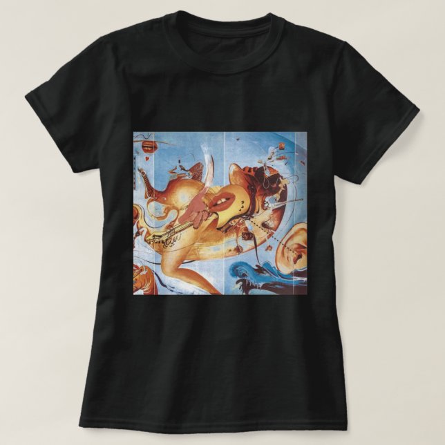 T-shirt Funny 80s Rock Music Band Sunset Mark Illustrati (Design devant)