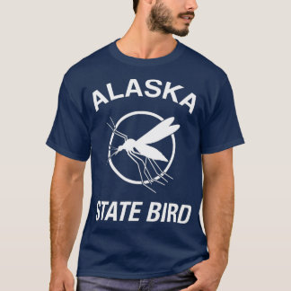 T-shirt Funny Alaska State Bird Mosquito