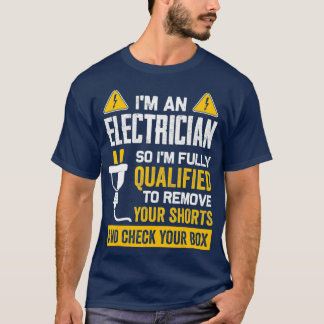 T-shirt Funny An Electrician Venin