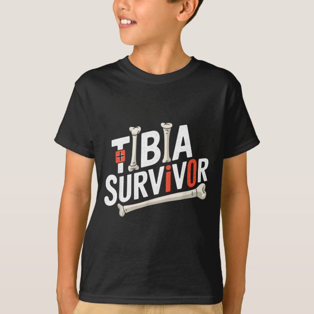 T-shirt Funny Anatomy Going Tibia Okay Broken Leg Gift For (Devant)