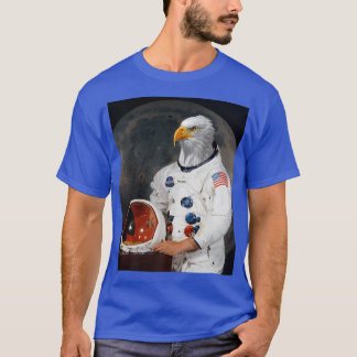 T-shirt Funny and Awesome Astronaut Eagle