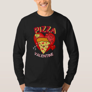 T-shirt Funny Anti Valentine's Day Pizza Valentine Day Fo