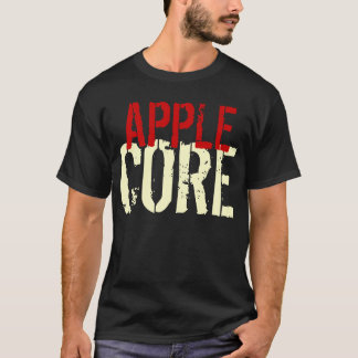 T-Shirt Funny Apple Core Customizable Garment