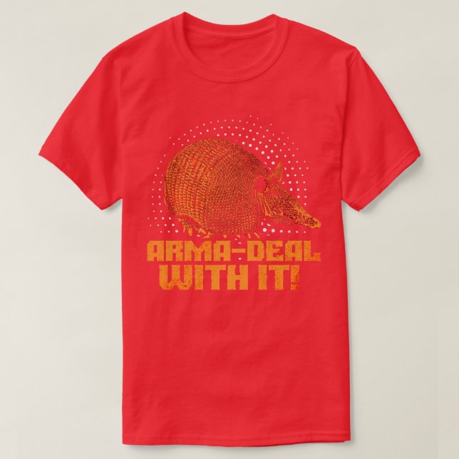T-shirt Funny Armadillo (Design devant)