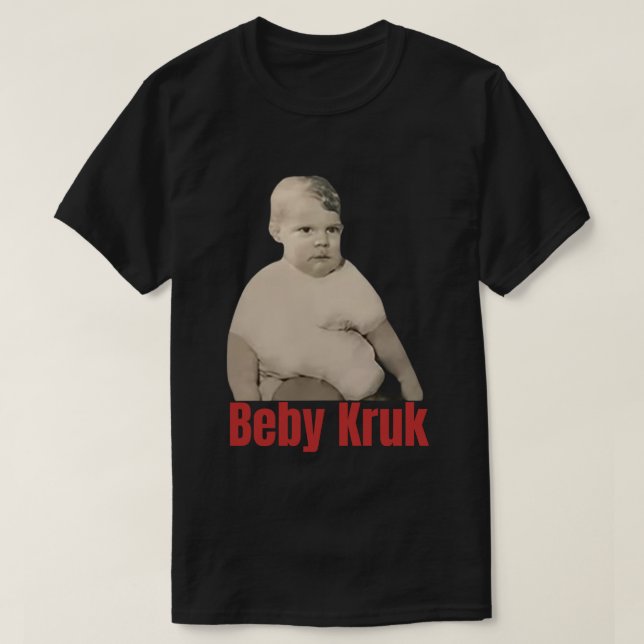 T-shirt Funny Baby Kruk chemise, Baby Kruk hommes femmes (Design devant)