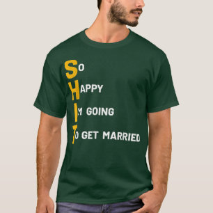 T-shirt Funny Bachelor Party Stag Party de mariage Hommes