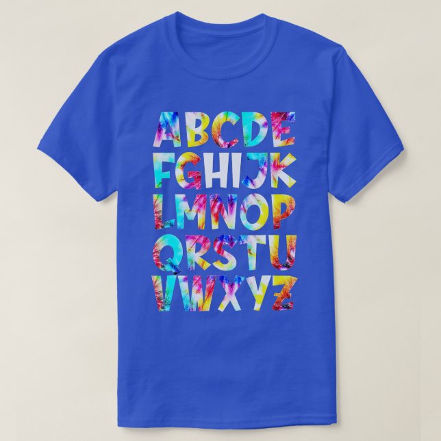 T-shirt Funny Back To School Hi Alphabet Pre K kindergarte (Design devant)