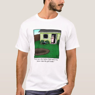 T-shirt Funny Barbecue Mois Tee - shirt