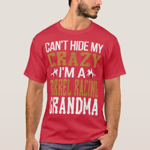 T-shirt Funny Barrel Racing Grandma of A Barrel Racer T-Sh
