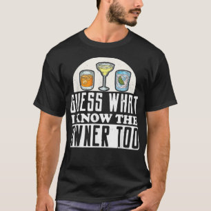 T-shirt Funny Bartending Guess What