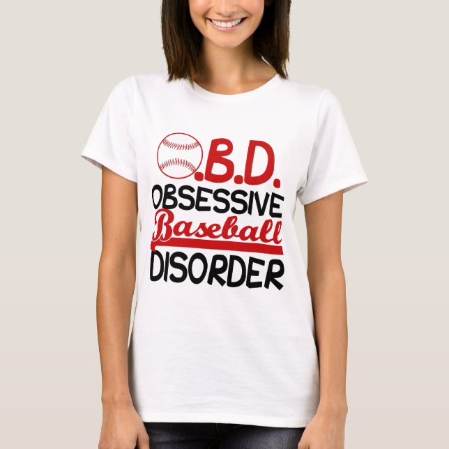 T-shirt Funny Baseball (Devant)