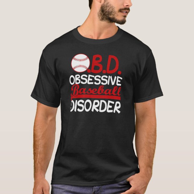 T-shirt Funny Baseball (Devant)