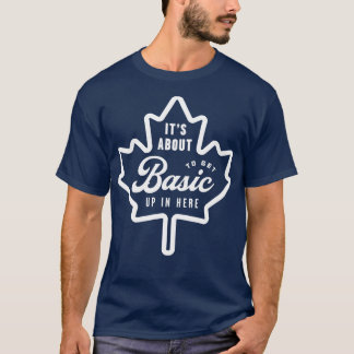 T-shirt Funny Basic White Girl Citrouille saison épice aut