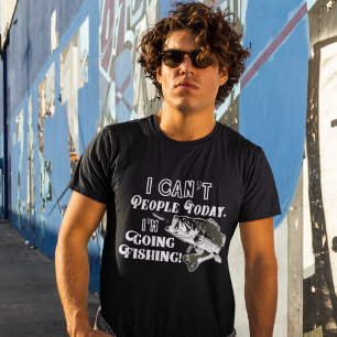 T-shirt Funny Bass Fishing Sports Extérieur Angler Citatio