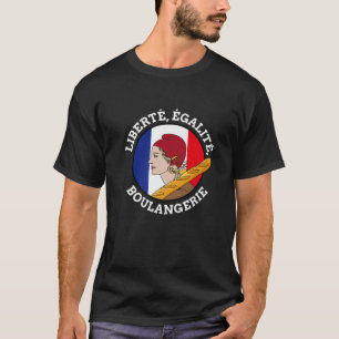T-shirt Funny Bastille Day, Marianne De France, Révérend F