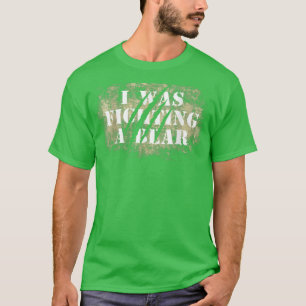 T-shirt Funny Bear Claw Scratches I 