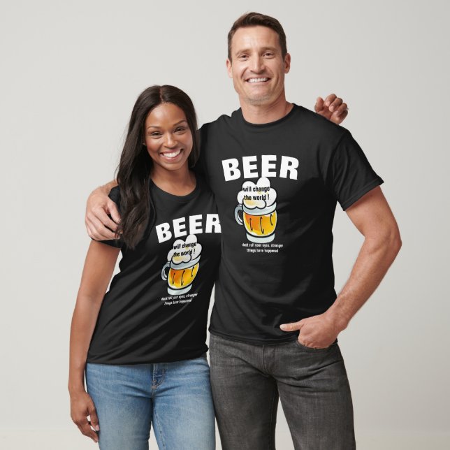 T-shirt Funny Beer Tee - Beer Lover Humour Tee personnalis (Unisexe)