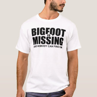 T-shirt funny Bigfoot paranormal
