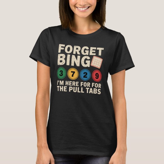 T-shirt Funny Bingo Lover Design – Bingo Player Gift (Devant)