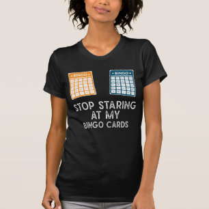 T-shirt Funny Bingo Player Humour de jeu