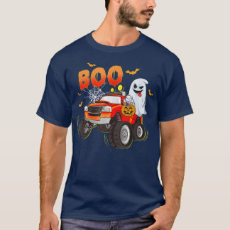 T-shirt Funny Boo équitation Monster Camion Halloween Cost