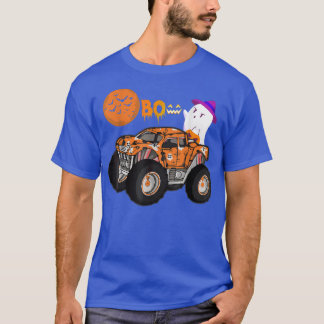 T-shirt Funny Boo équitation Monster Camion Halloween Cost