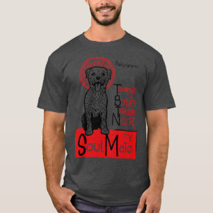T-shirt Funny Border Terrier Propriétaire Cadeau Frontière