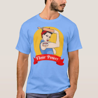 T-shirt Funny boulanger pâtisserie chef cadeau pour femmes