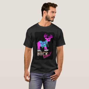 T-shirt Funny Buck Ouais Neon Reindeer