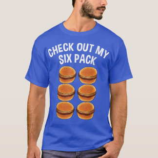 T-shirt Funny Burger Art Hommes Femmes Sandwich Cheeseburg