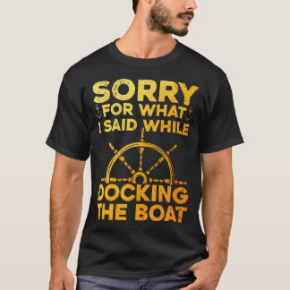T-shirt Funny Capitaine De Bateau Pour Hommes Femmes Amarr