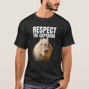 T-shirt Funny Capybara pour hommes Femmes Enfants Cavy Rod