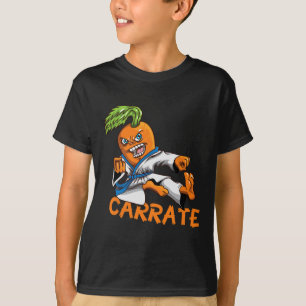 T-shirt Funny Carré Carotte Karate Mail Martial Arts Mart