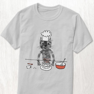 T-shirt Funny Cat Chef Cuisine