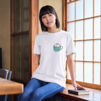 T-shirt Funny Cat in Mug