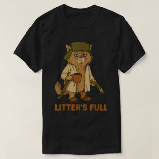 T-shirt Funny Cat Litter’s Full Meme