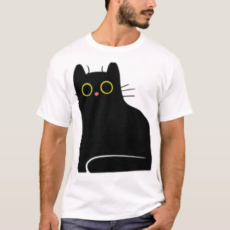 T-shirt Funny Cat Quote My Boss Is a Cat Design
