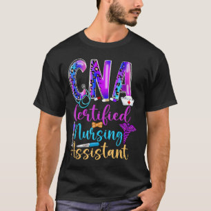T-shirt Funny Certified Nurtified Assistant Cna Squad Femm