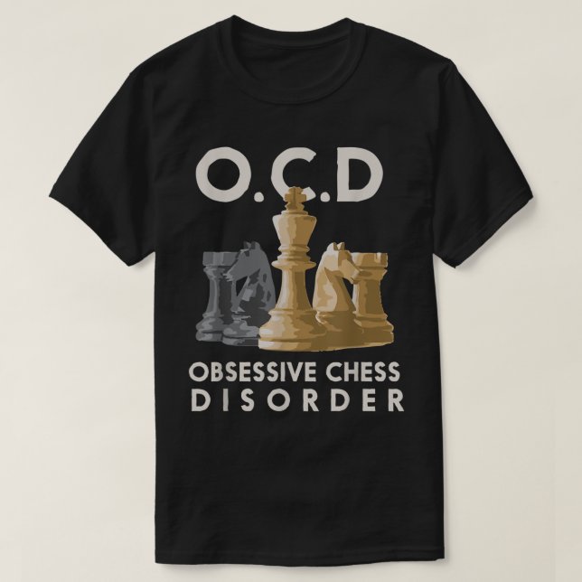 T-shirt Funny Chess Lover Humor Design (Design devant)