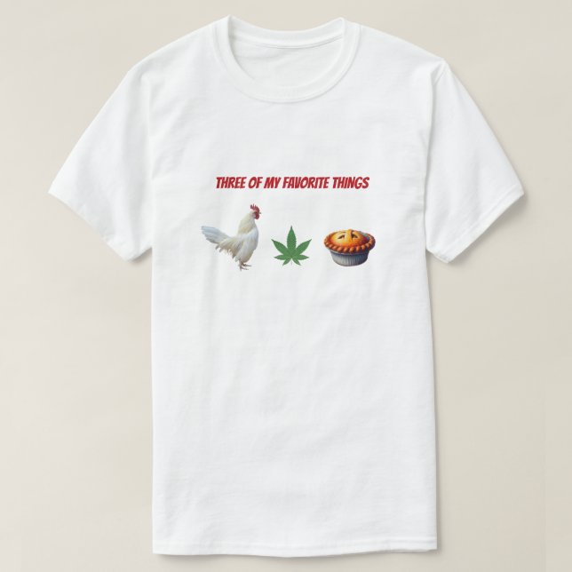 T-SHIRT FUNNY CHICKEN (Design devant)