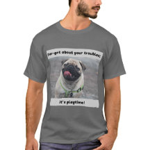 T-shirt Funny Chien Imprimer Fourre-obtenir de vos