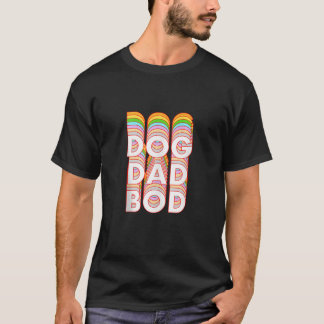 T-shirt Funny Chien Papa Bod Propriétaire de l'animal de c